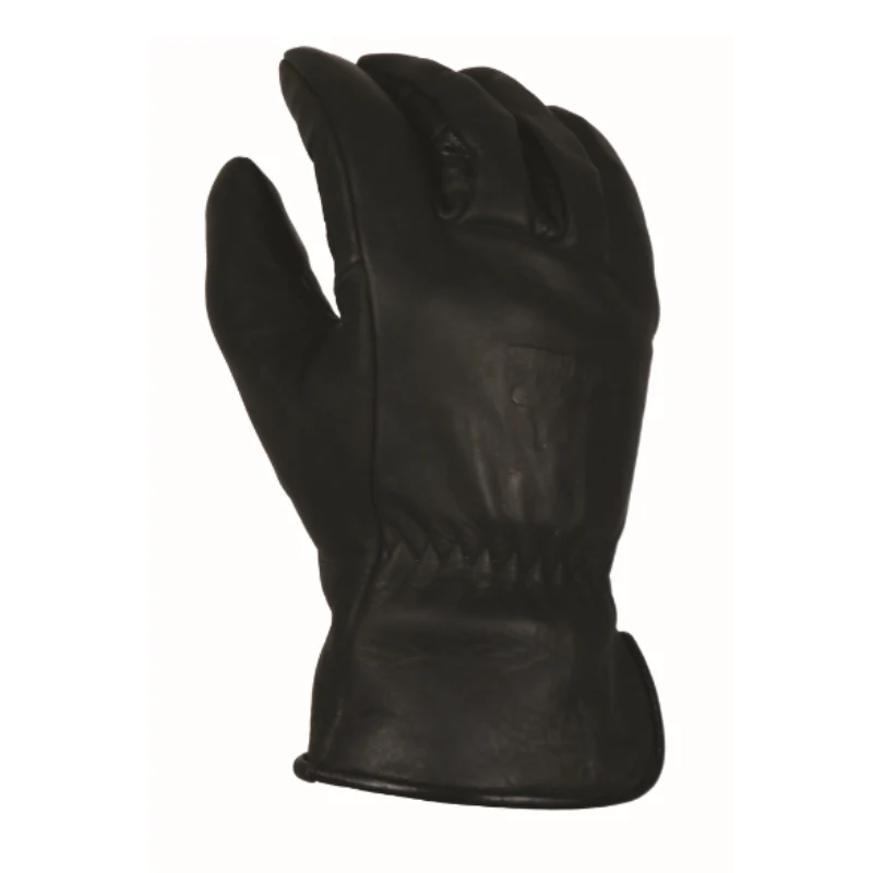 Bear Knuckles Double Wedge Black Fleece Lined Water Resistant Cowhide Driver Glove - Multiple Colours