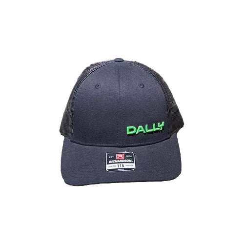 Dally Up Caps Youth Embroidered Text Dally Left Corner