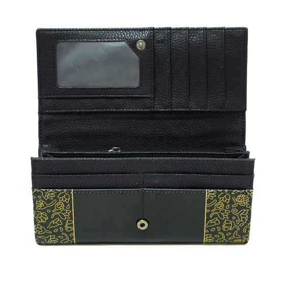 Dawn Oman Spring Bear Wallet- Black - Image 2