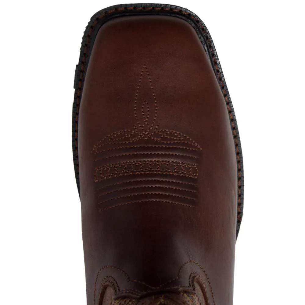 Durango Men's Maverick XP CSA 11" Ventilated Steel Toe Western Boot - Tobacco - Image 5