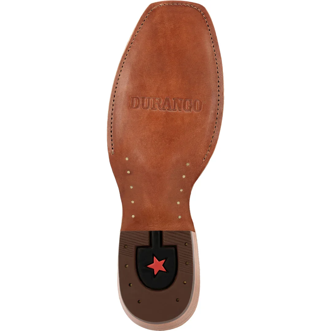 Durango Men's Arena Elite 13" Cutter Toe Western Boots - Aztec Brown/Jasper Red - Image 5
