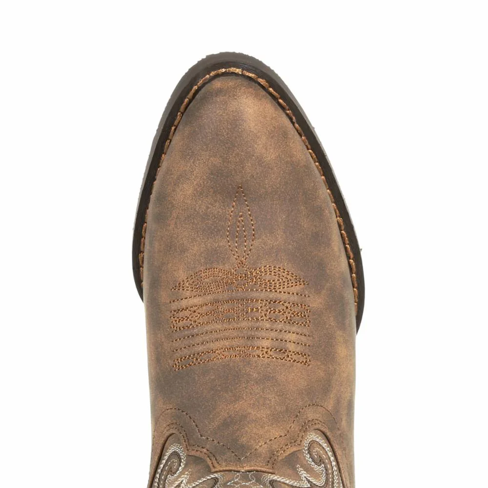 Durango Women's Crush 8" Shortie Western Boot - Driftwood - Image 5