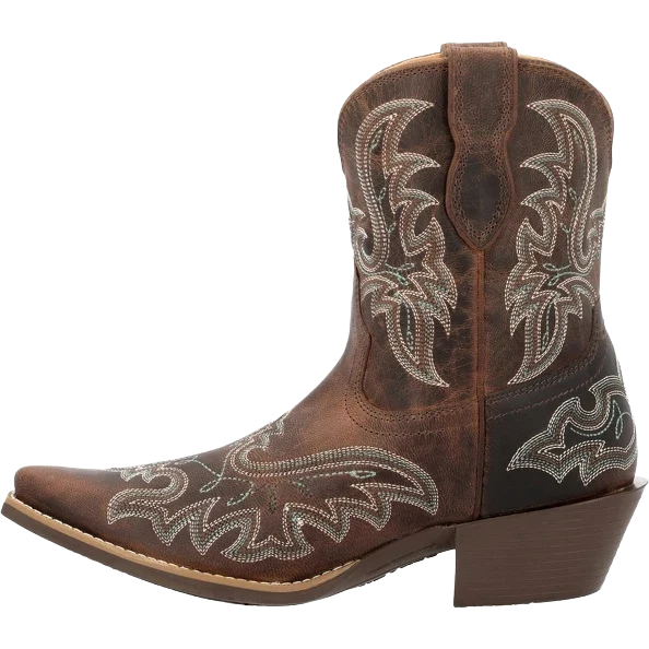 Durango Women's Shyloh 8" Snip Toe Western Boot - Driftwood - Image 2