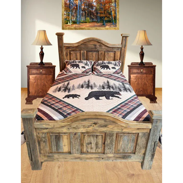 El Paso  3 Piece Premium Quilted Bedspread-Full/Queen