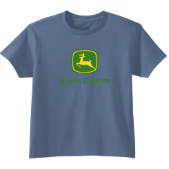 John Deere Kids John Deere Trademark Tee-Shirt - Indigo