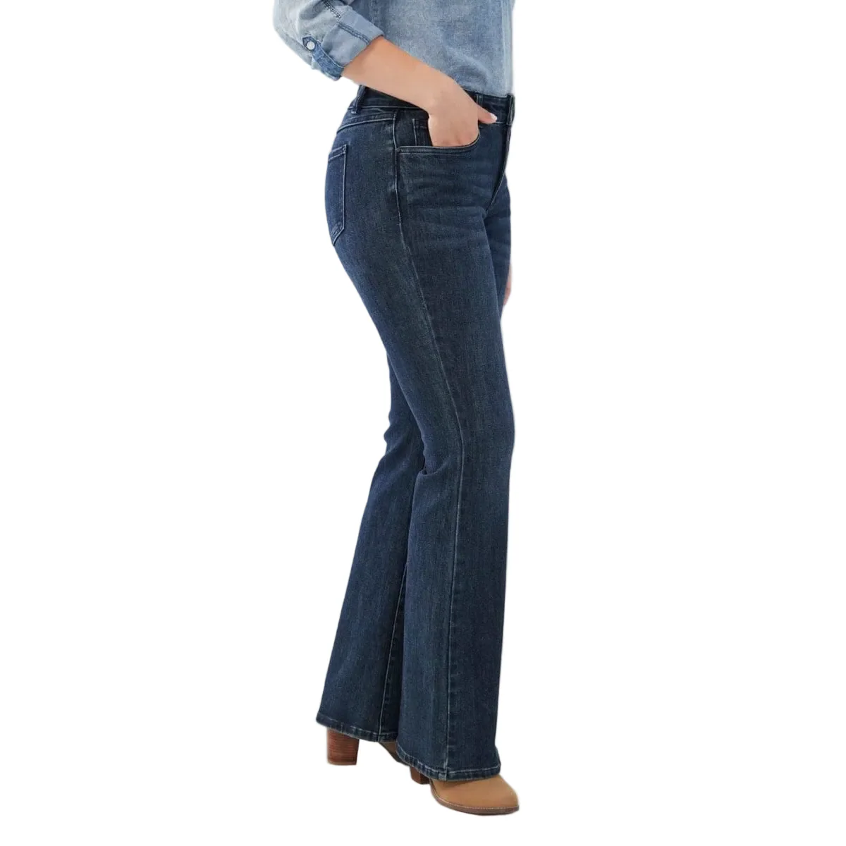 French Dressing Women's Christina Flare Leg Jean - Image 2