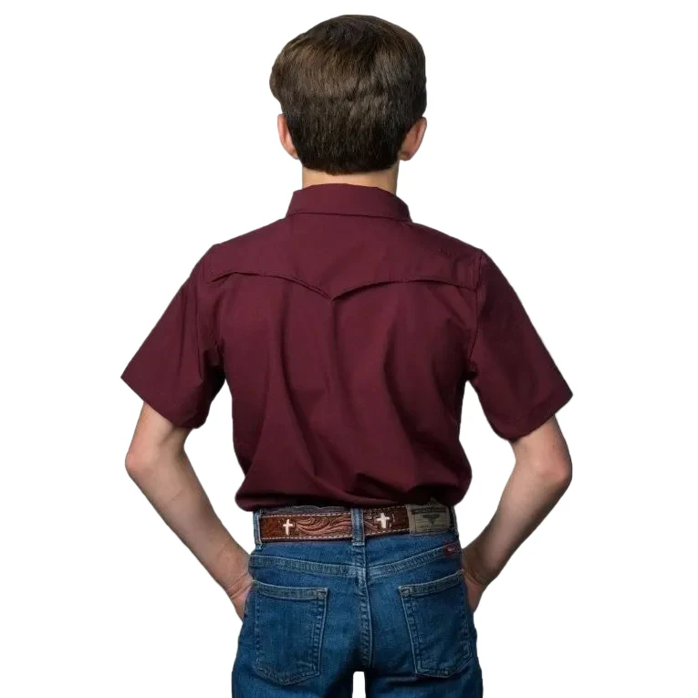 Ferrell Brand CORE Kid's Unisex Short Sleeve Snap Shirt - Multiple Colors - Image 2