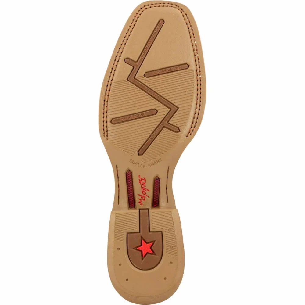 Durango Men's Rebel Pro Western Boots - Buckskin/Trail Brown - Image 6