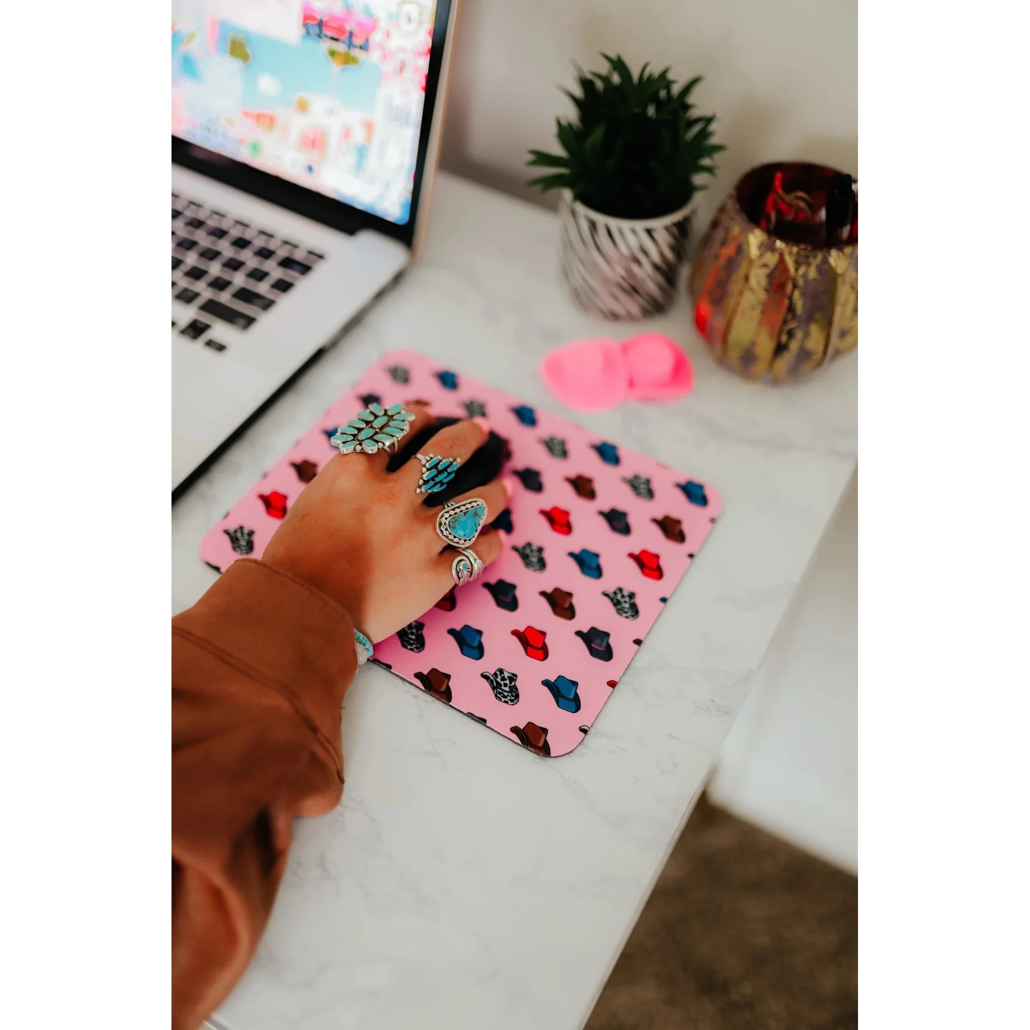 The Front Porch Label Mouse Pad - Assorted Colours - Image 2