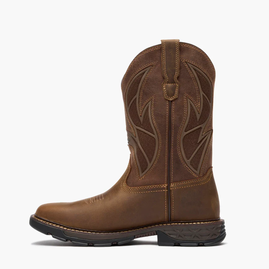 Georgia Men's Cargo Tec FLX 11 Pull-On Work Boots - Brown - Image 3