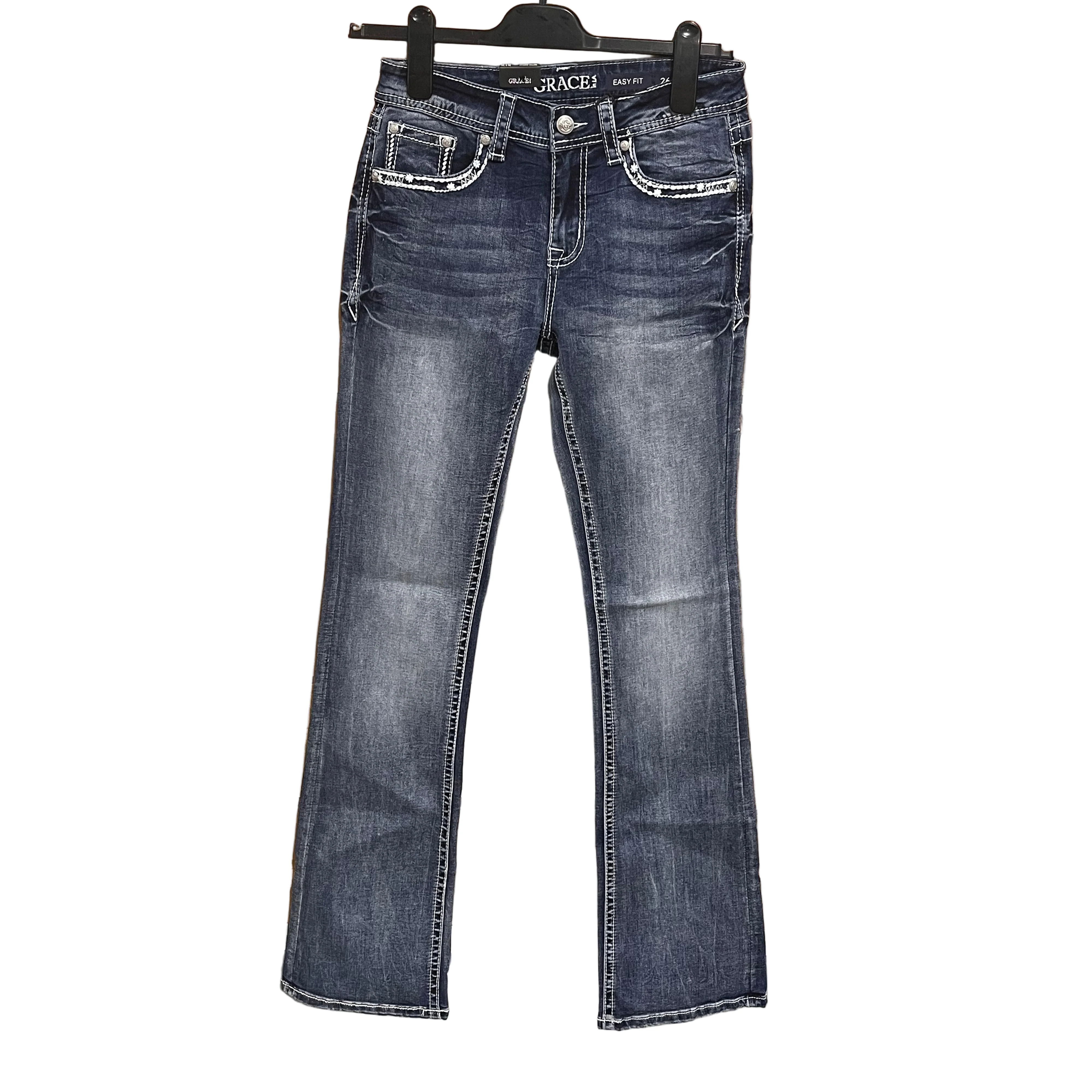 Grace in LA Women's Paisley Emblem - Jeans