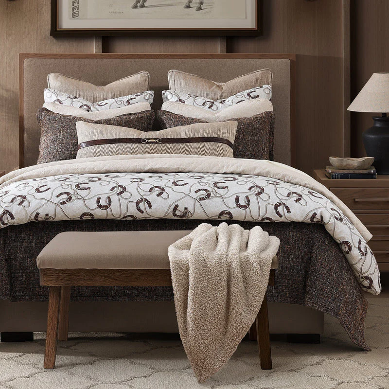 HiEnd Accents Pierre Equestrian Cotton Sateen Comforter Set