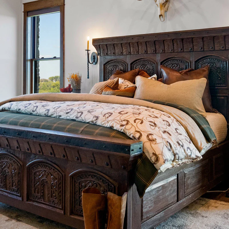 HiEnd Accents Pierre Equestrian Cotton Sateen Comforter Set - Image 2