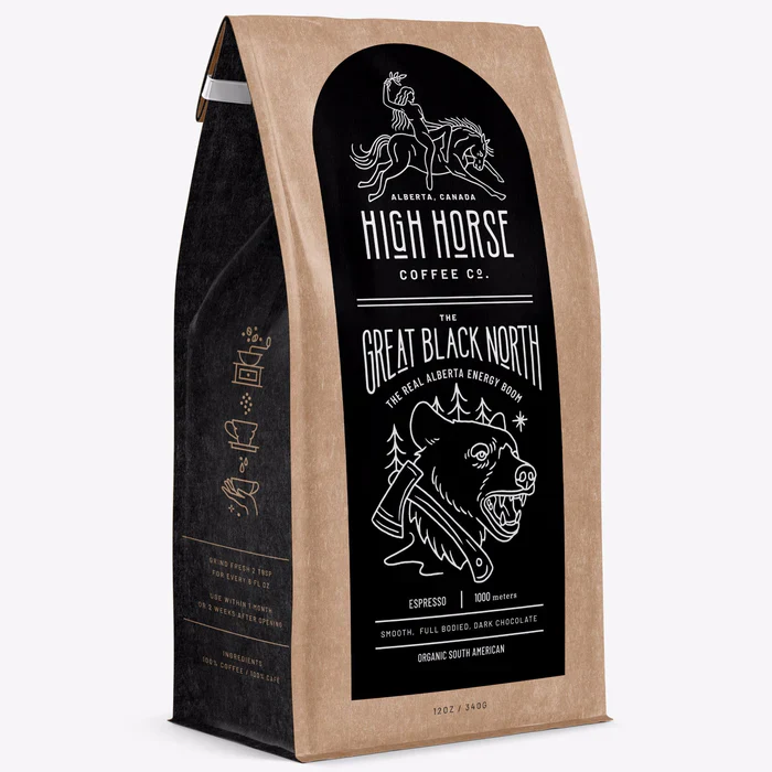 High Horse Coffee Company-The Great Black North - 340G