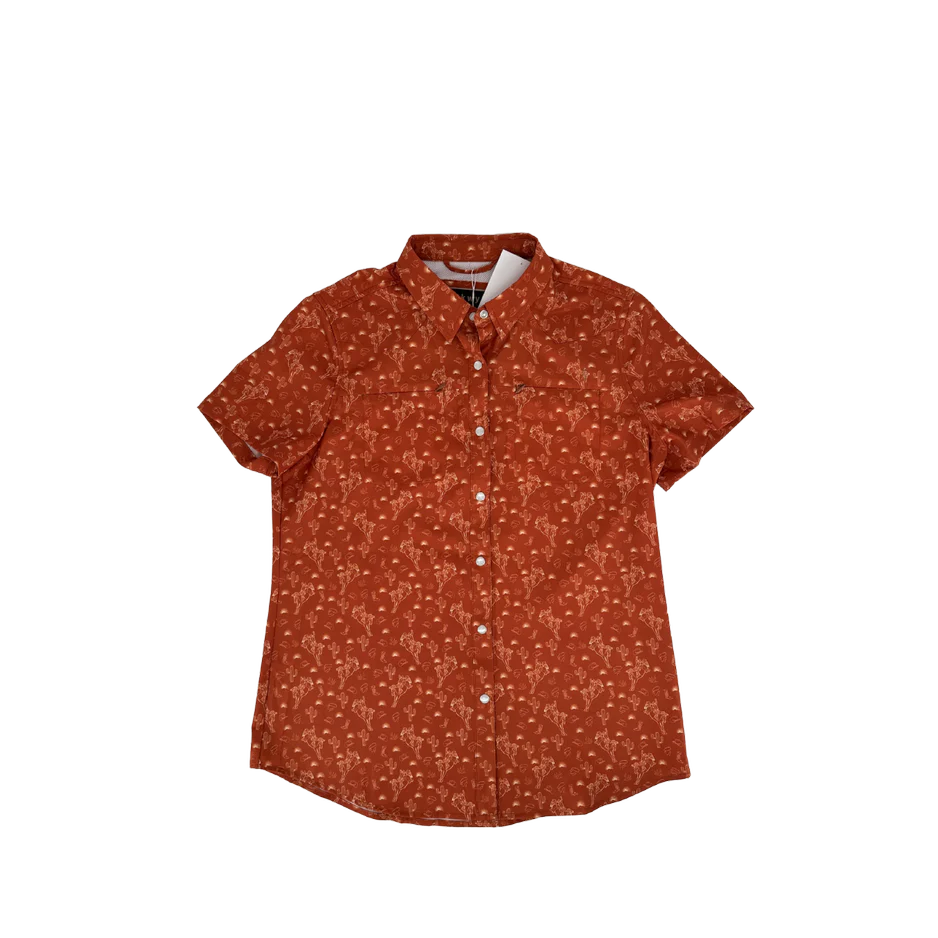 Horn Knot Men's Short Sleeve Performance Western Shirt