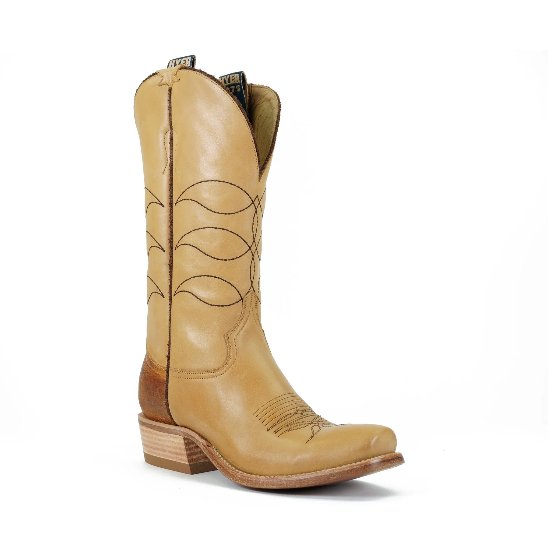Hyer Men's Maize Western Boots - Tan