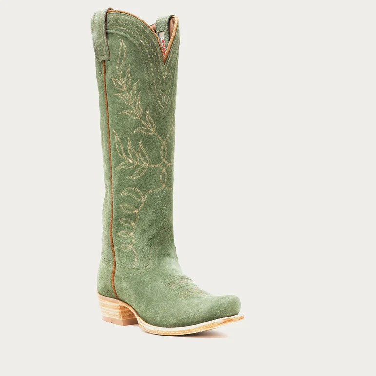Hyer Women's Abbyville Western Boots-Green - Image 2