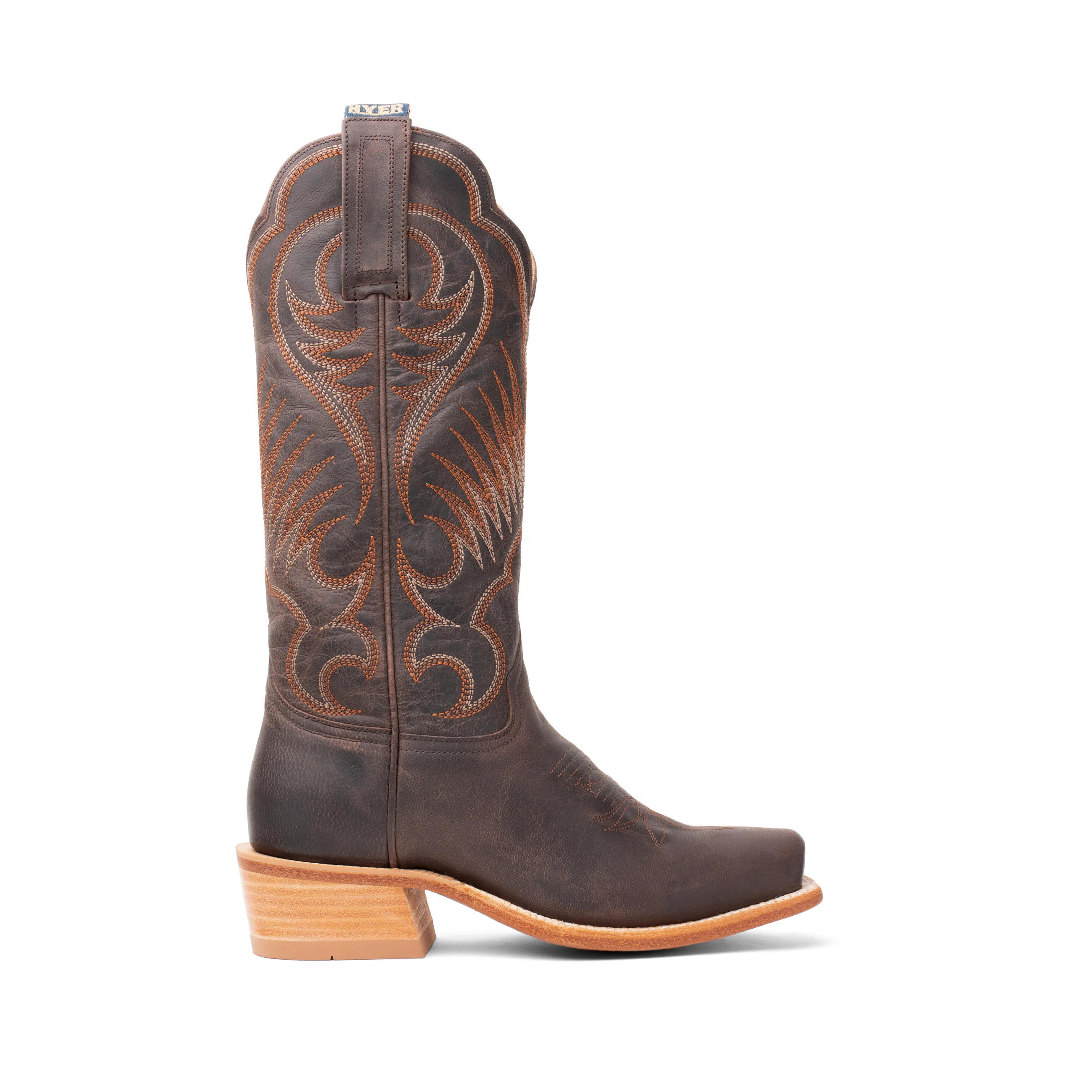 Hyer Women's Leawood Western Boot- Brown - Image 2