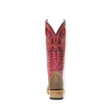 Hyer Women's Sun City Western Boot - Tan/Pink - Image 7