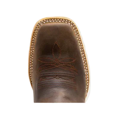 Hyer Women's Topeka Western Boot - Brown/White - Image 6