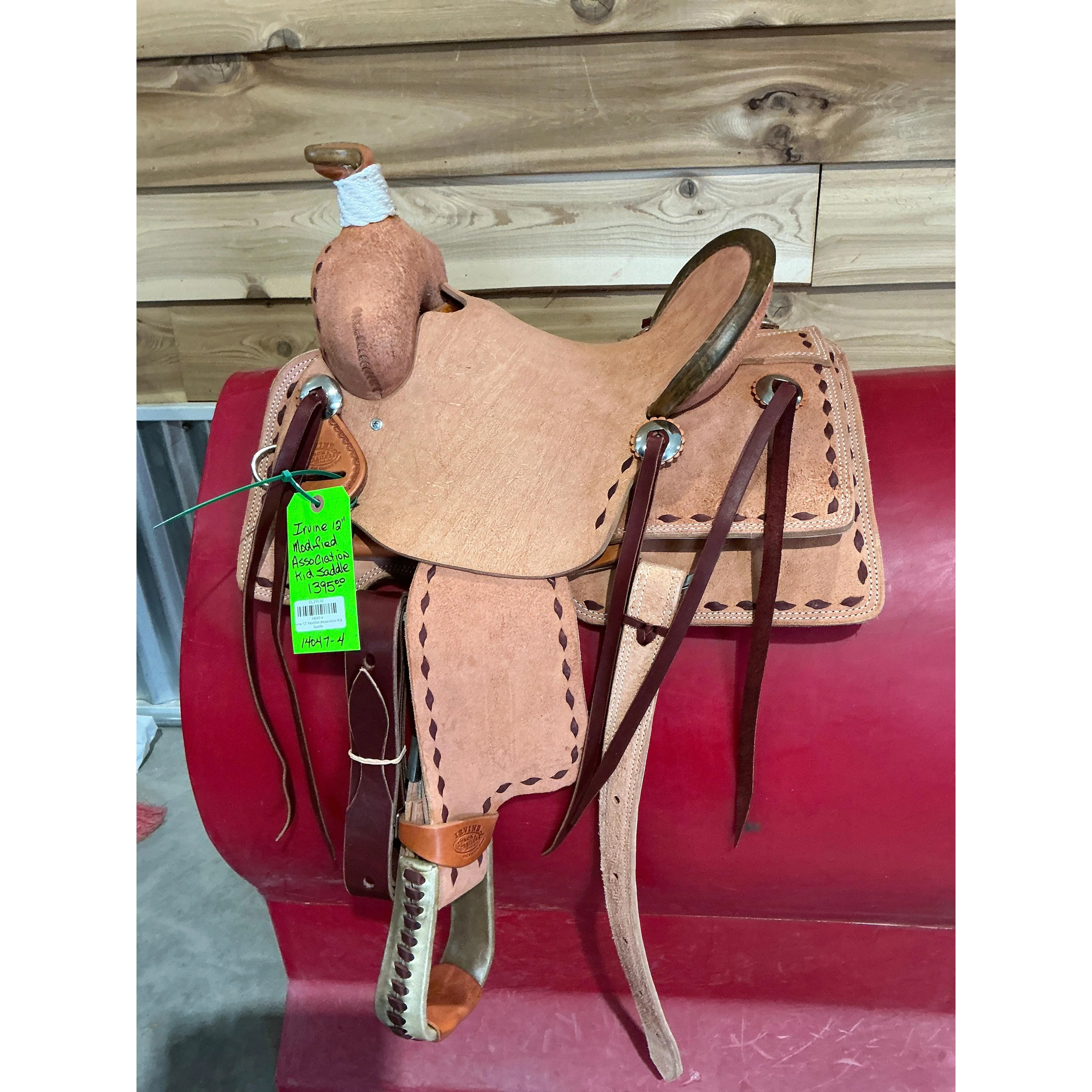 Irvine 12" Modified Association Kid Saddle