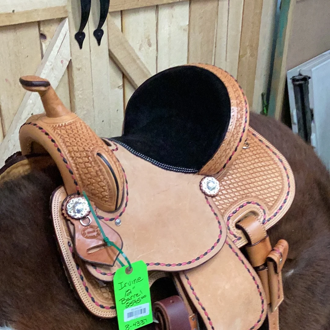 Irvine 12" Barrel Saddle - Image 2