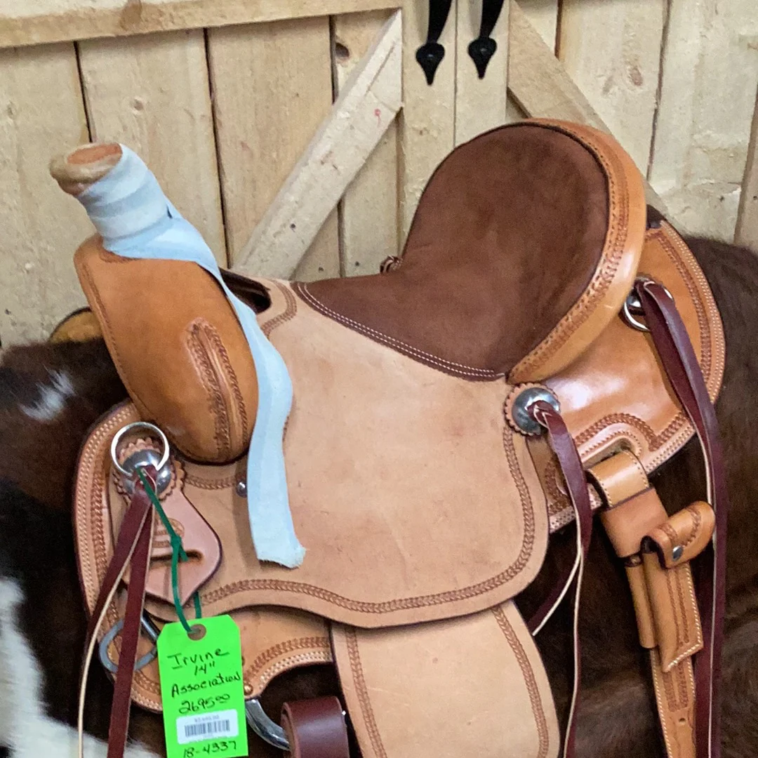 Irvine 14" Association Saddle - Image 2