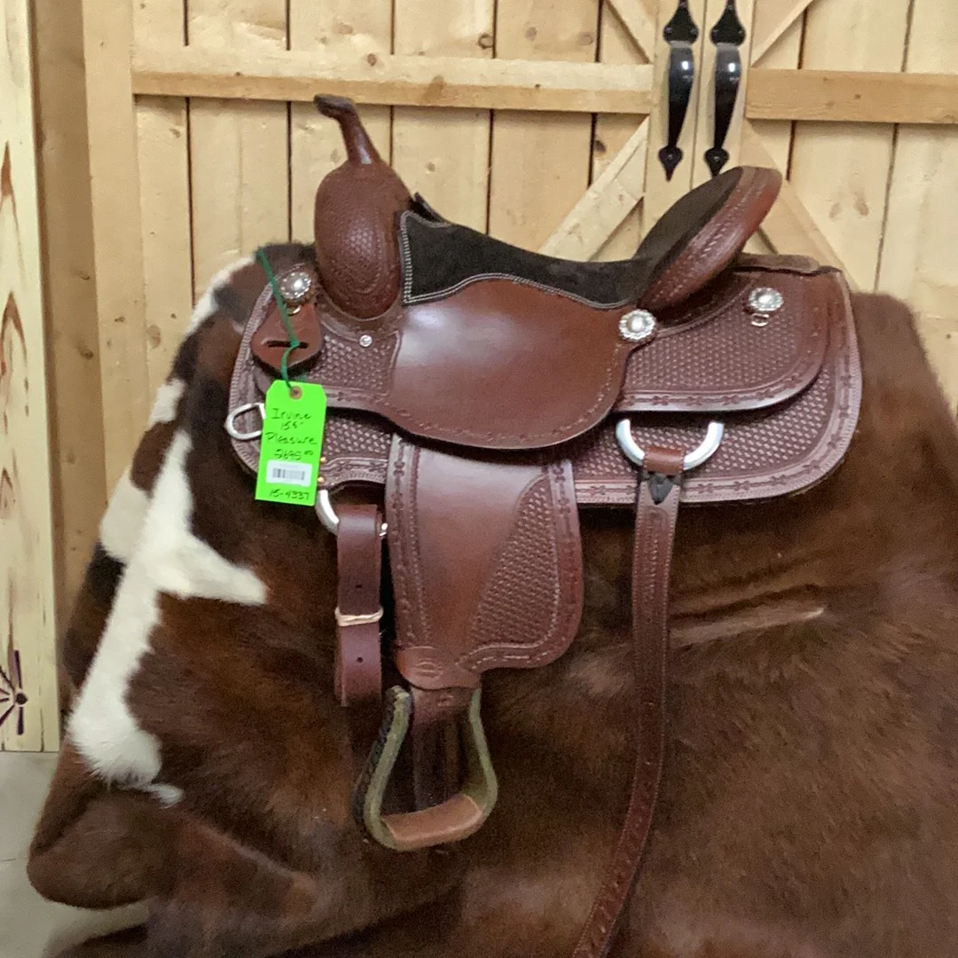Irvine 15.5" Pleasure Saddle