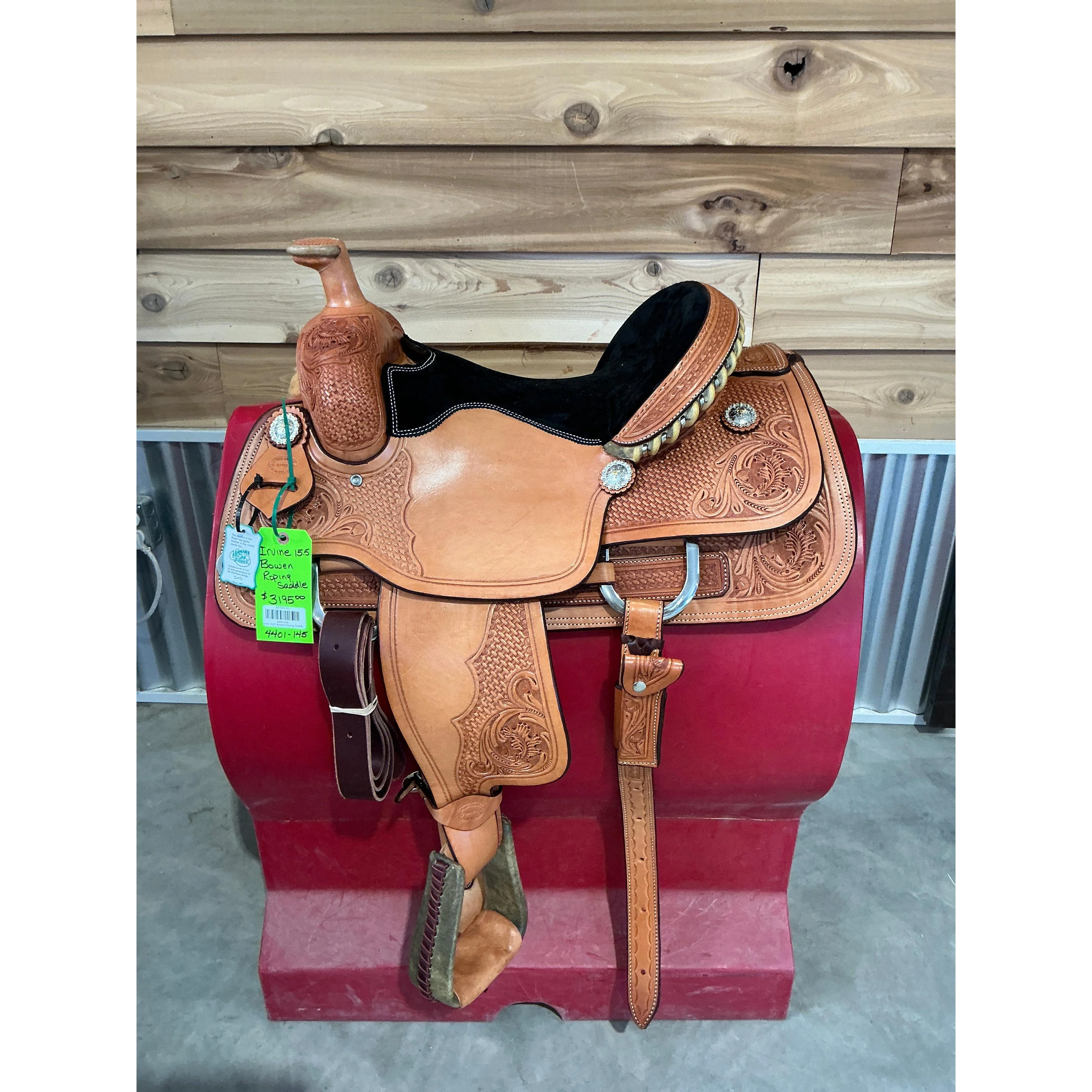 Irvine 15.5" Bowen Roping Saddle