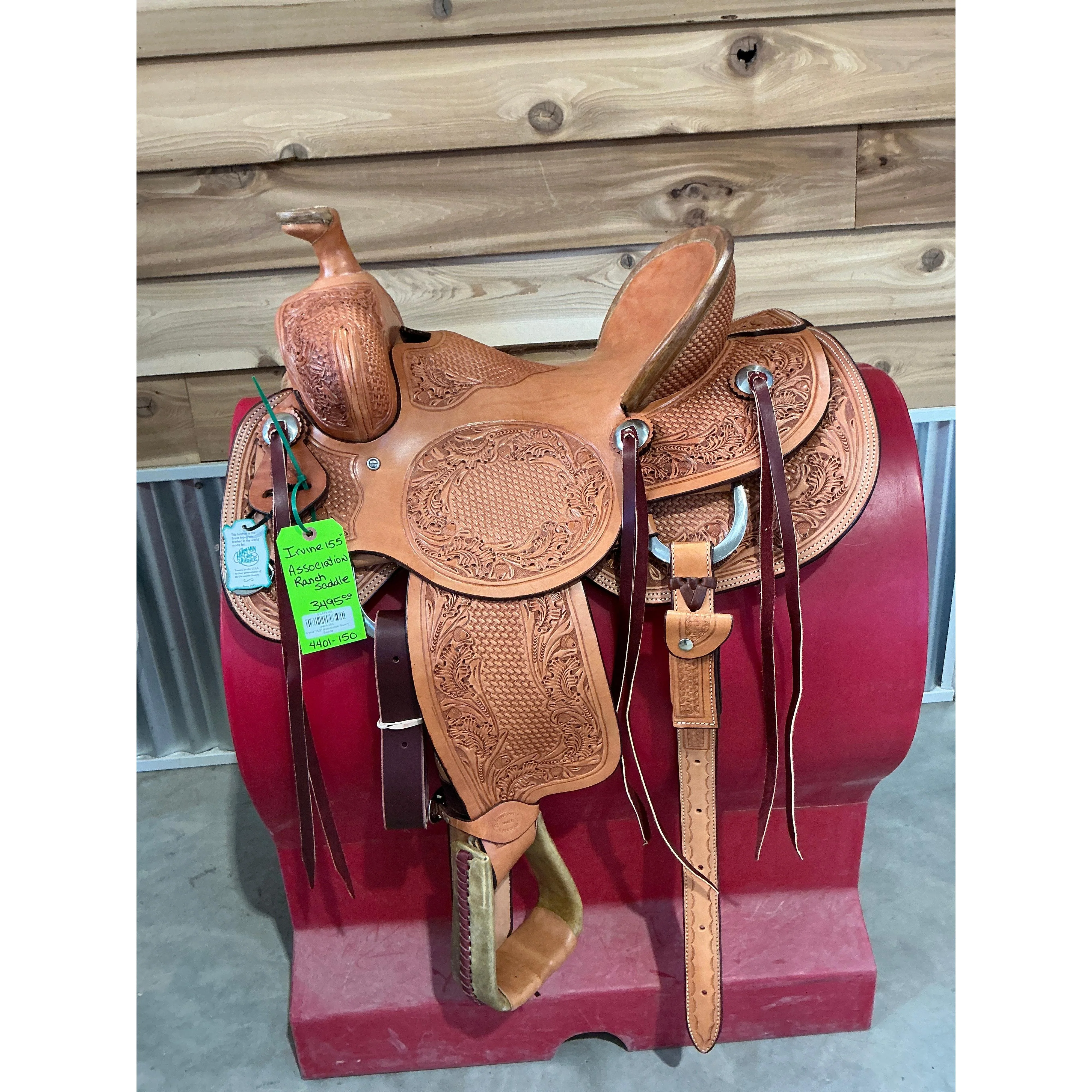 Irvine 15.5" Association Ranch Saddle