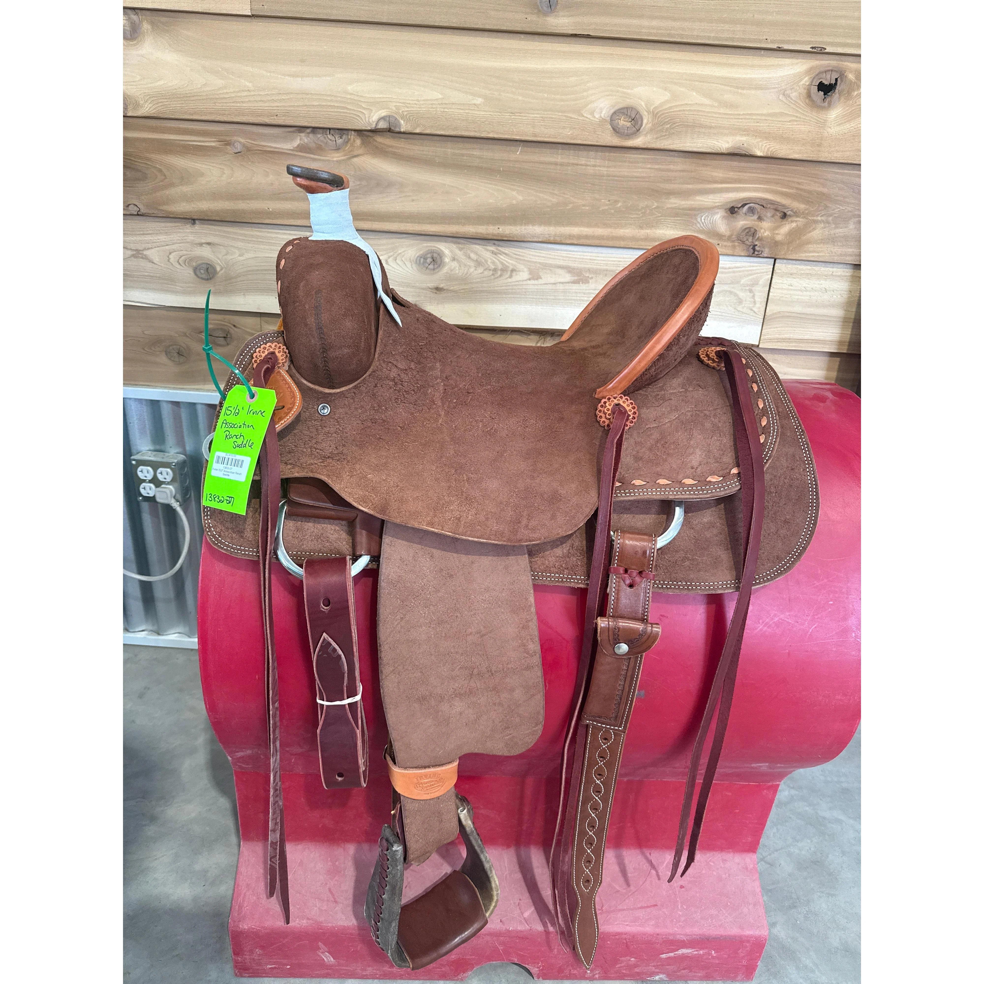 Irvine 16" Team Roping Saddle Full R/O