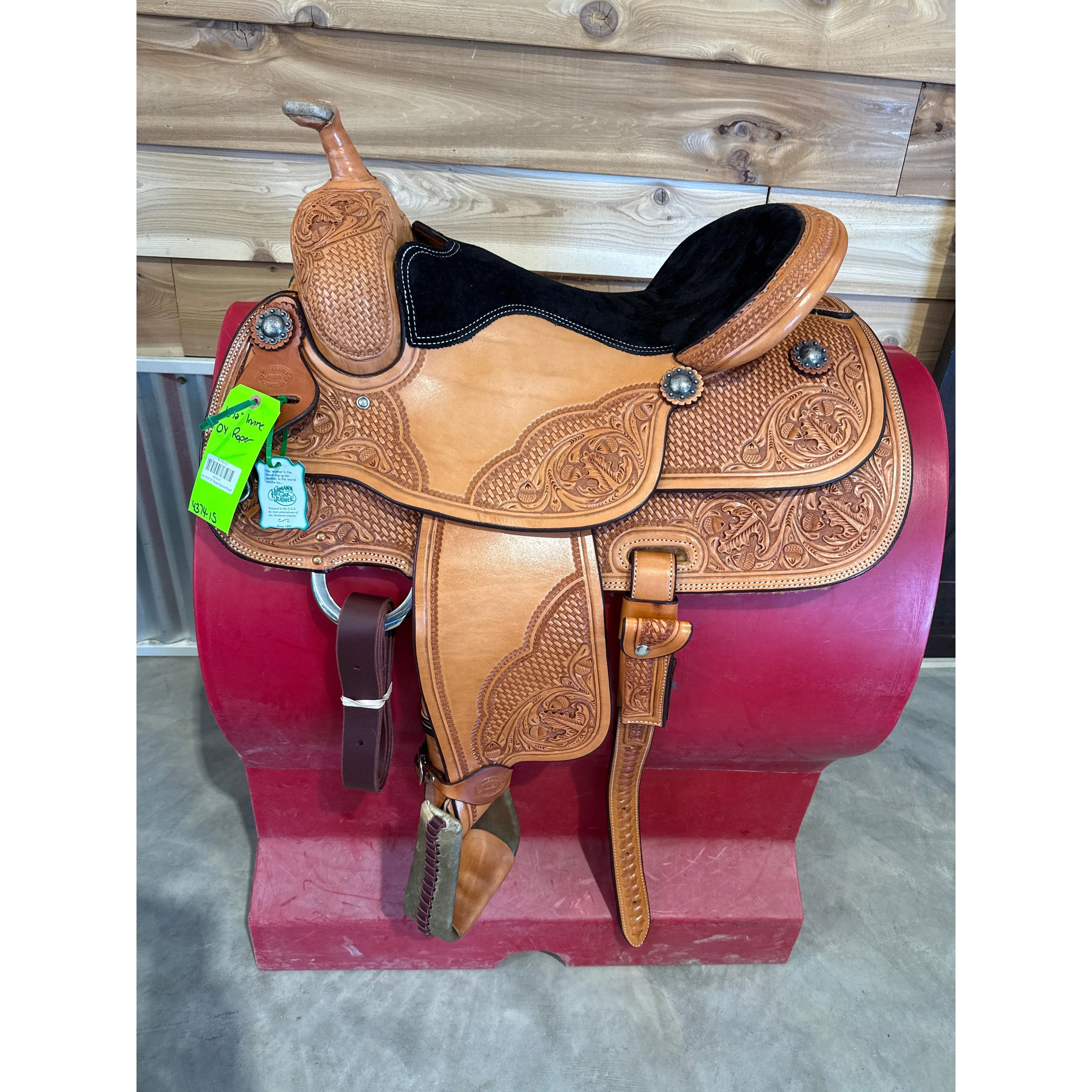 Irvine 16.5" OY Roper Saddle