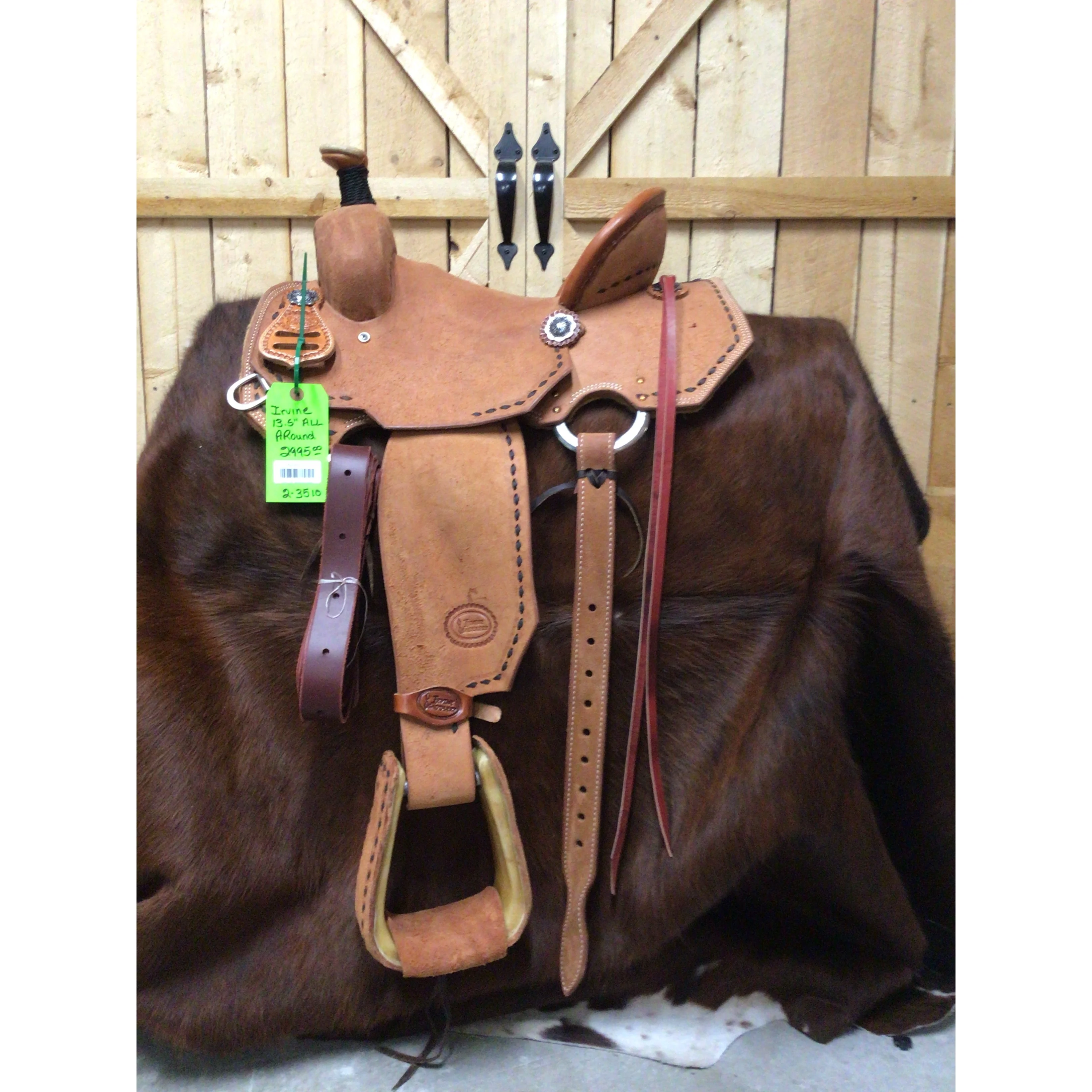 Irvine 13.5" All Around Saddle