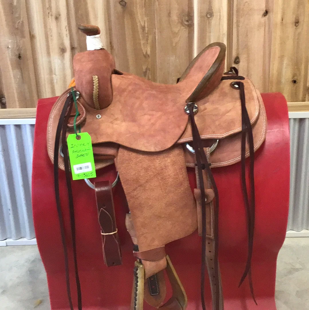 Irvine 14" Association Ranch Full Rough Saddle