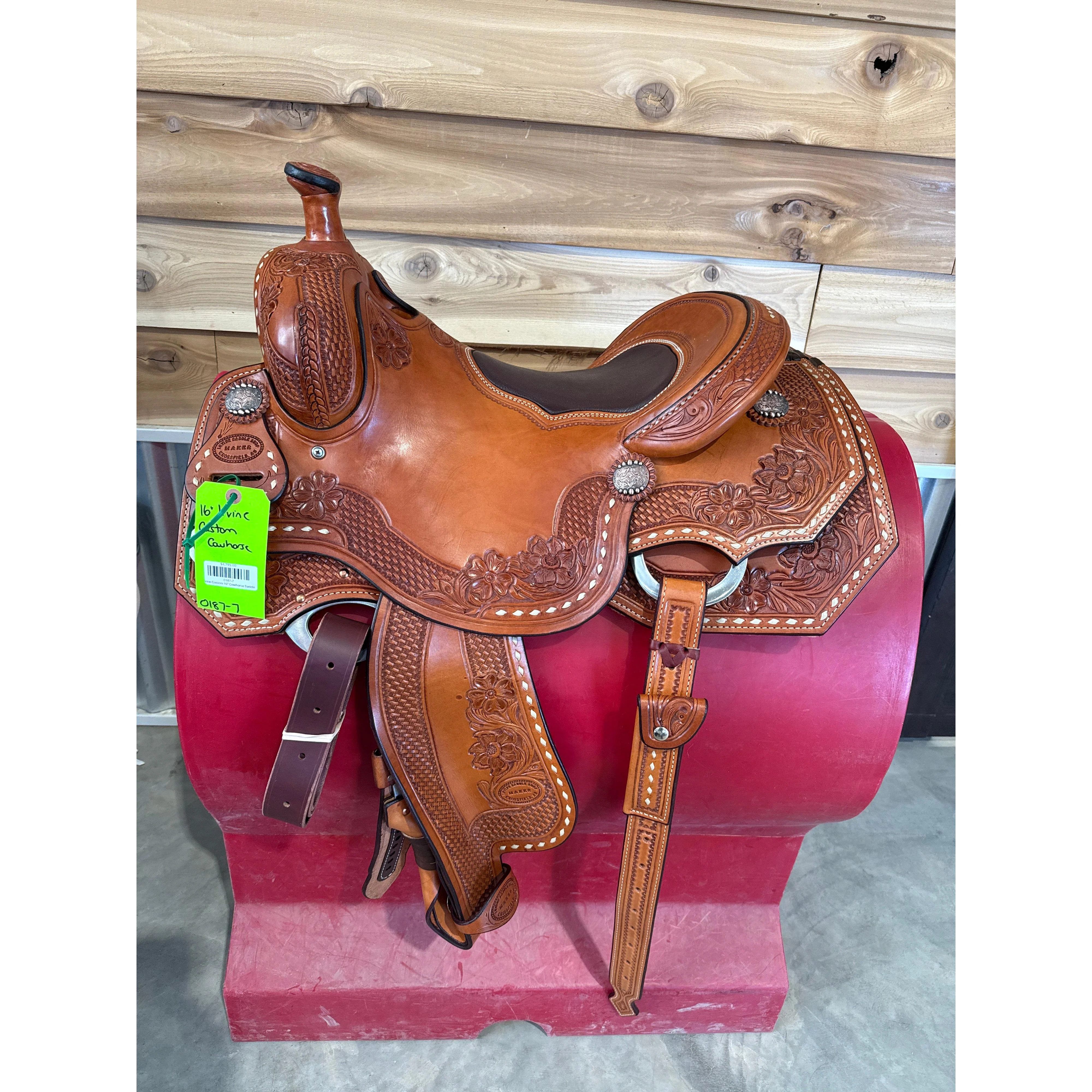 Irvine Custom 16" Cowhorse Saddle