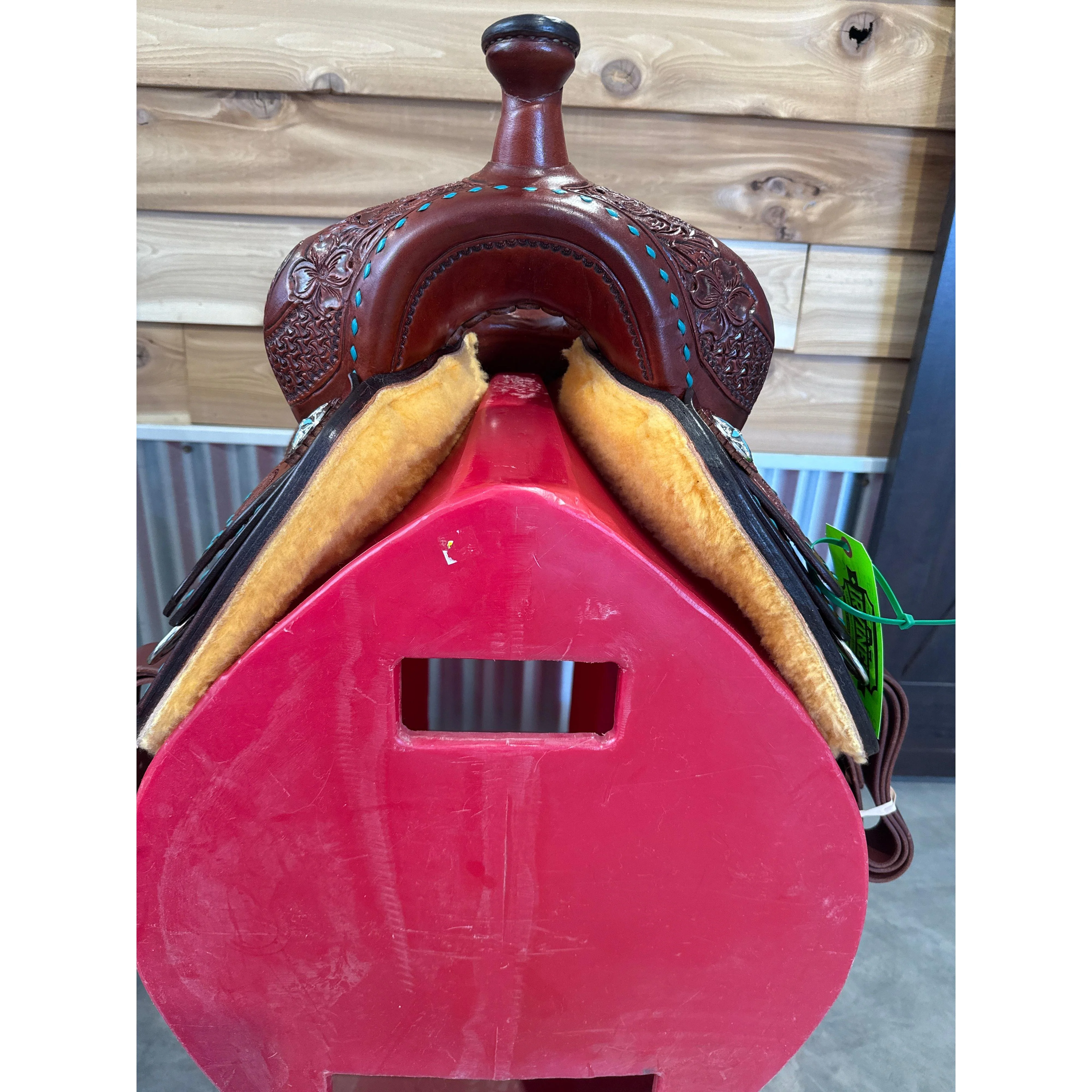 Irvine Custom 16" Cowhorse Saddle - Image 3