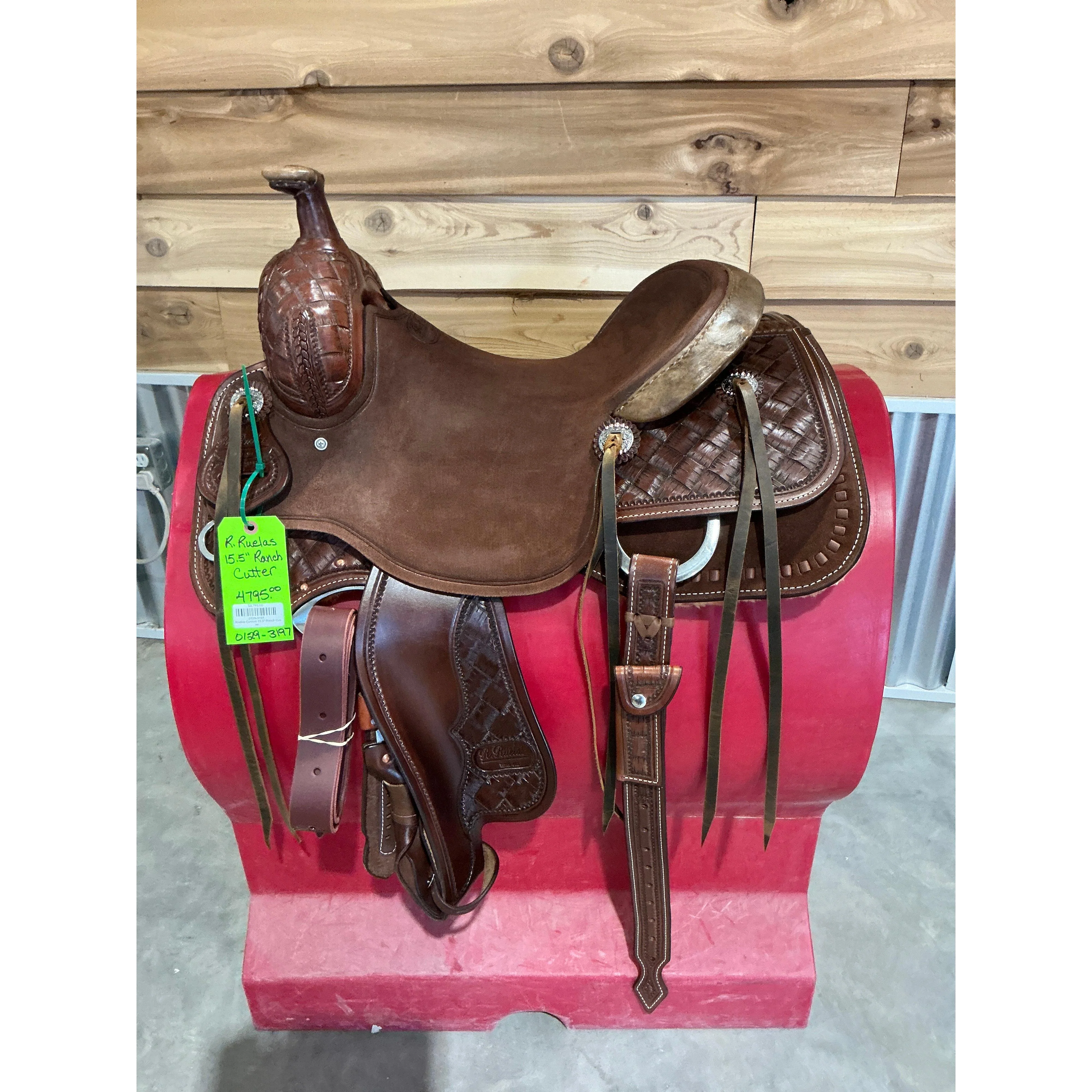 R. Ruelas Custom 15.5" Ranch Cutter