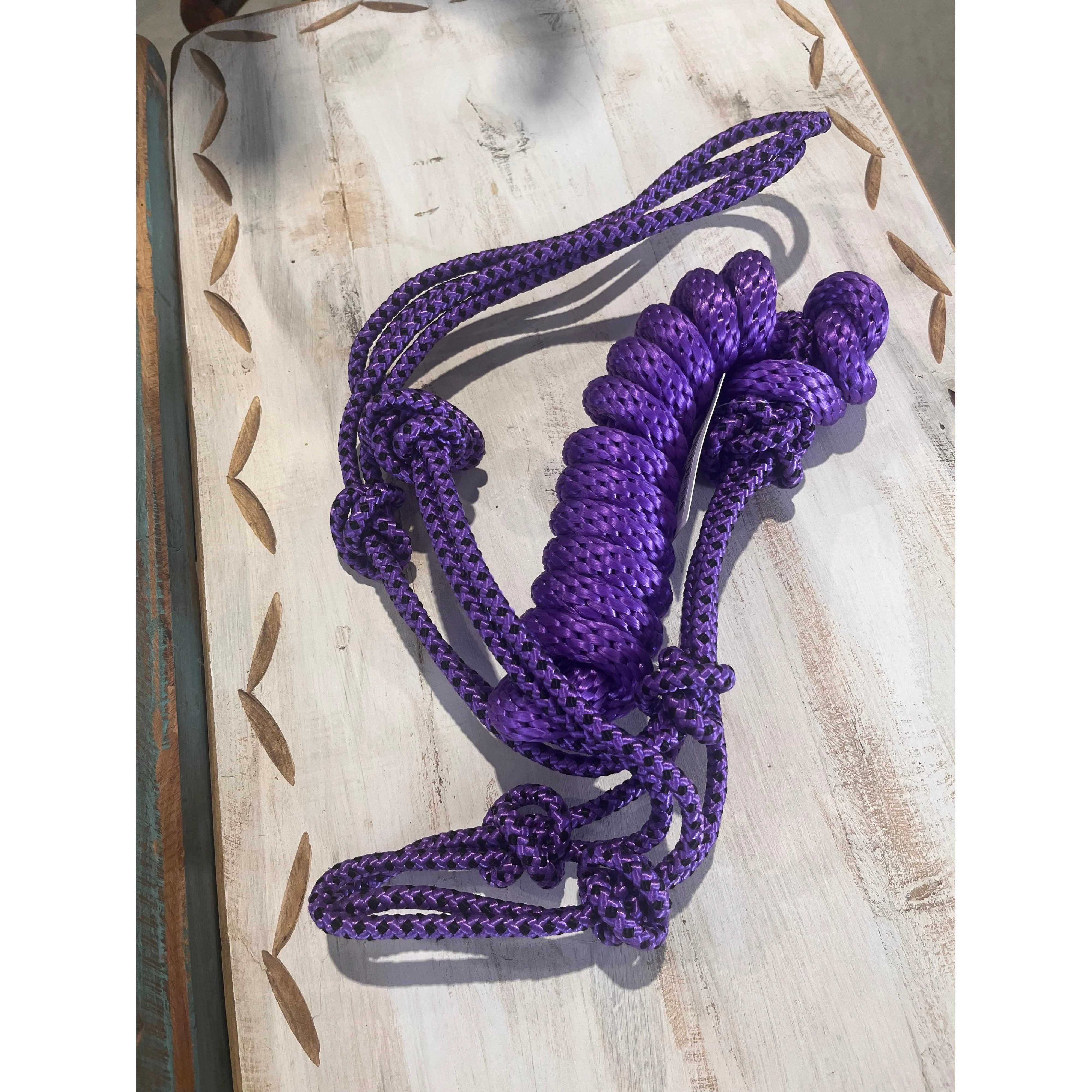Irvine Diamond Mountain Halter 5/16" w/8' Lead - Image 5