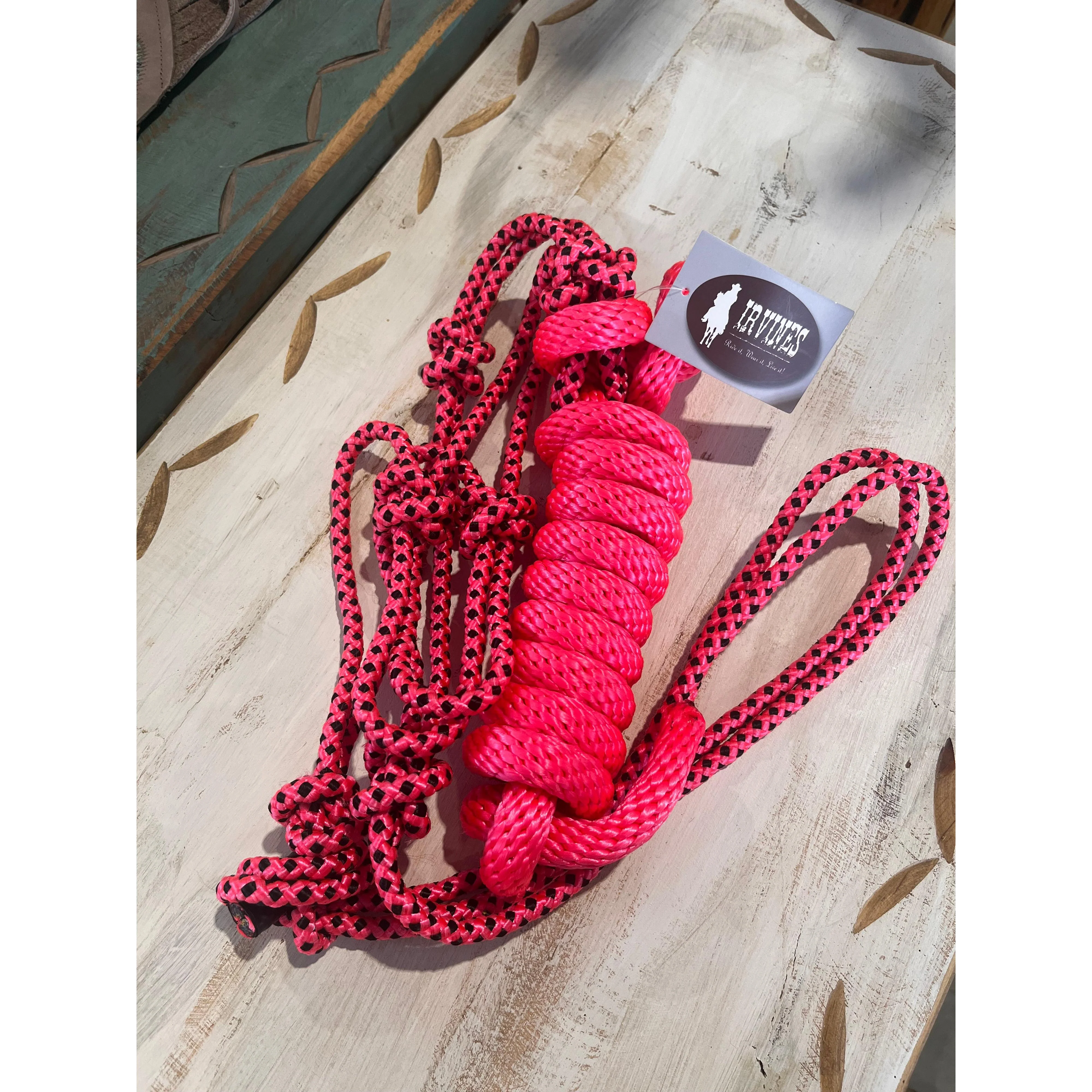 Irvine Diamond Mountain Halter 5/16" w/8' Lead - Image 7
