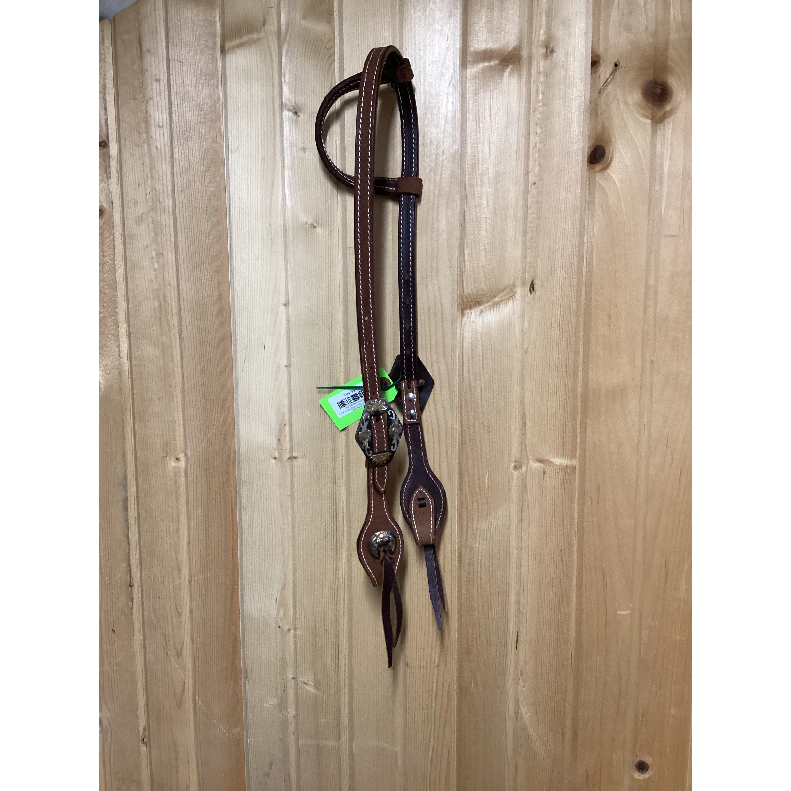 Irvine Double Stitched Slip Ear Headstall - Image 2