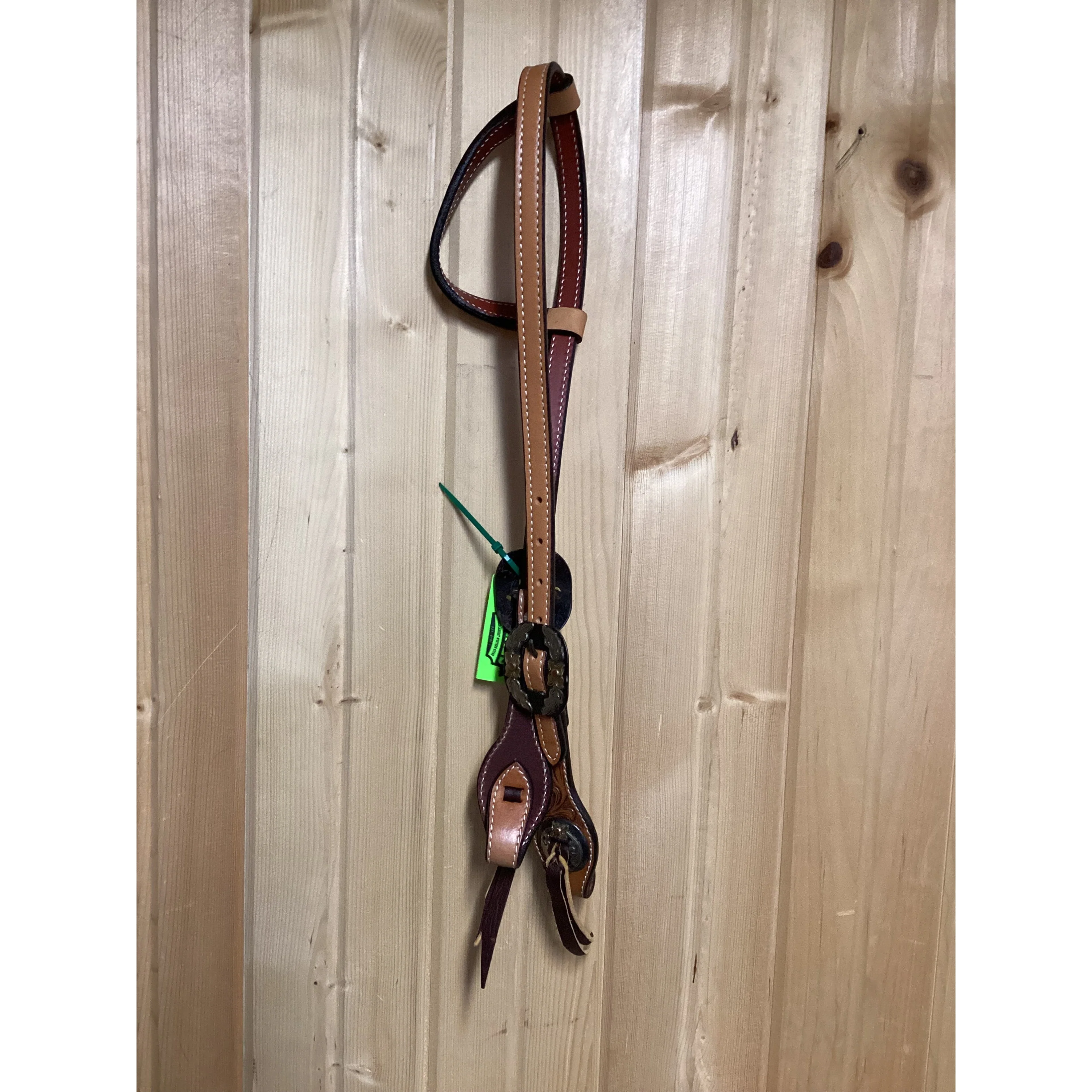 Irvine Double Stitched Slip Ear Headstall - Image 3