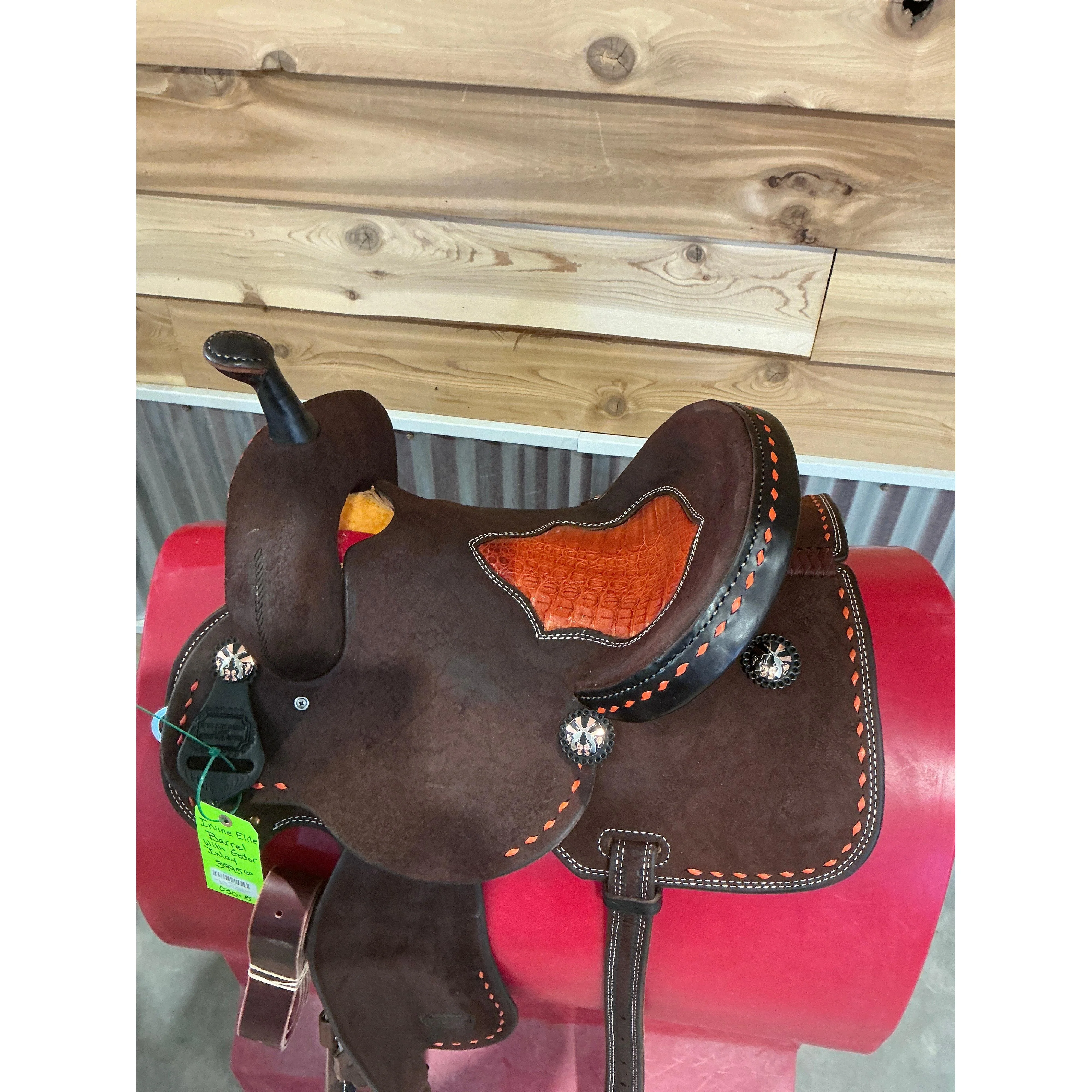 Irvine Elite 14.5" Barrel Saddle-Gator Inlay Seat - Image 2