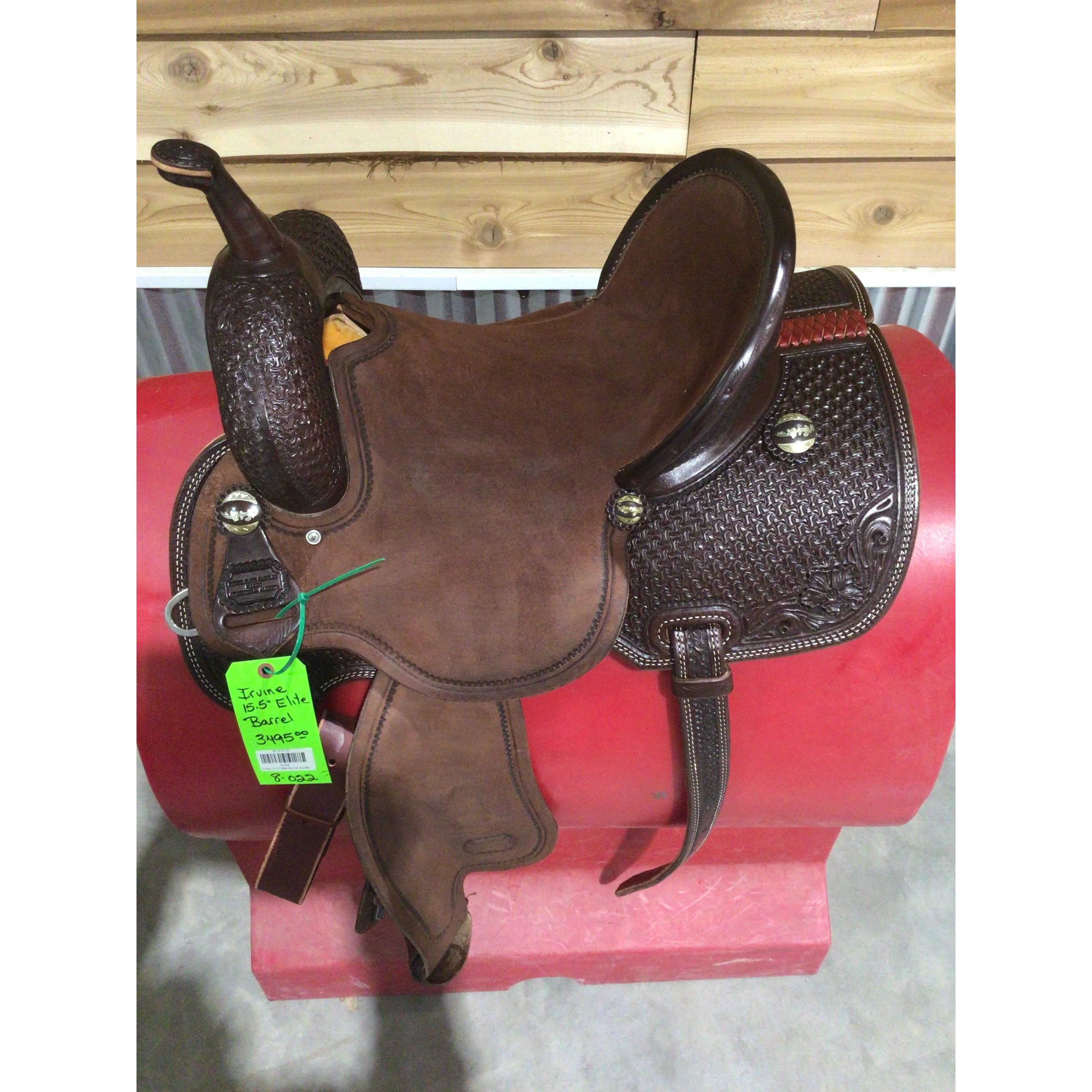 Irvine Elite 15.5" Barrel Saddle - Image 2