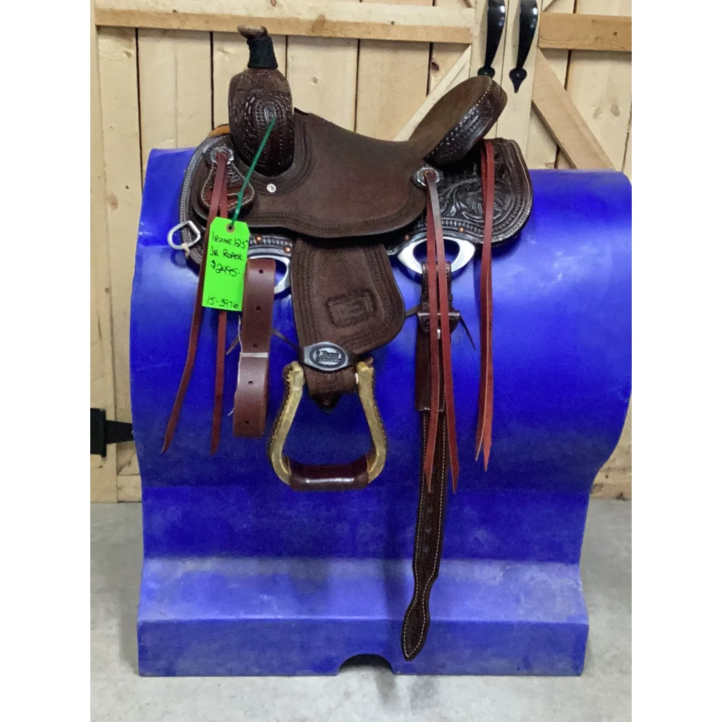 Irvine 12.5” JR Roping Saddle
