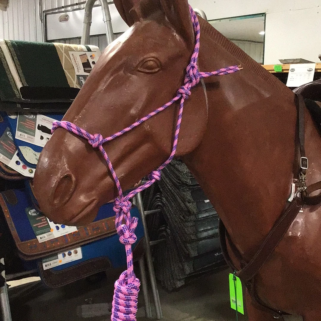Irvine Rope Halter w/Matching Lead Rope - Image 15