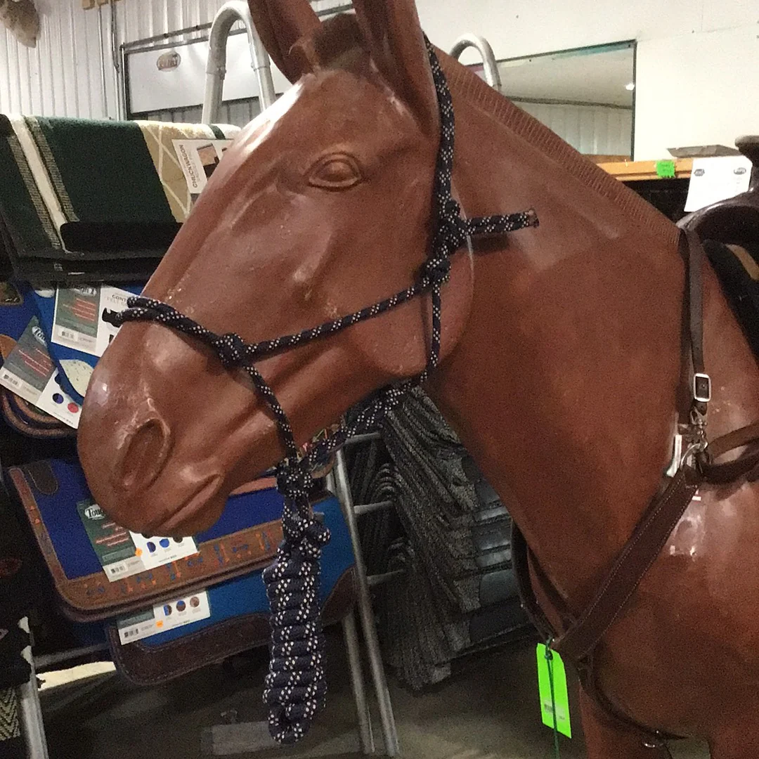 Irvine Rope Halter w/Matching Lead Rope - Image 17