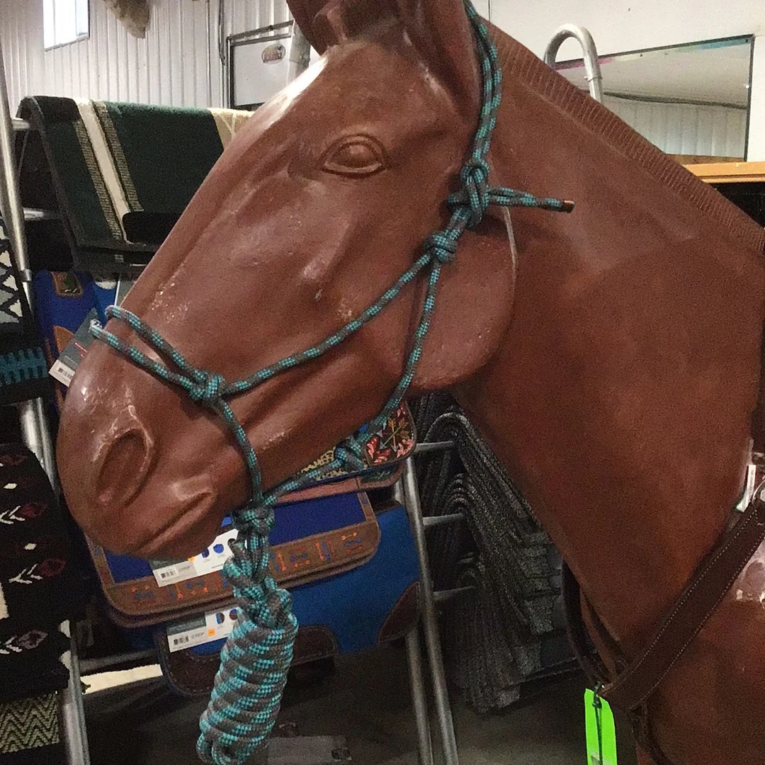 Irvine Rope Halter w/Matching Lead Rope - Image 24