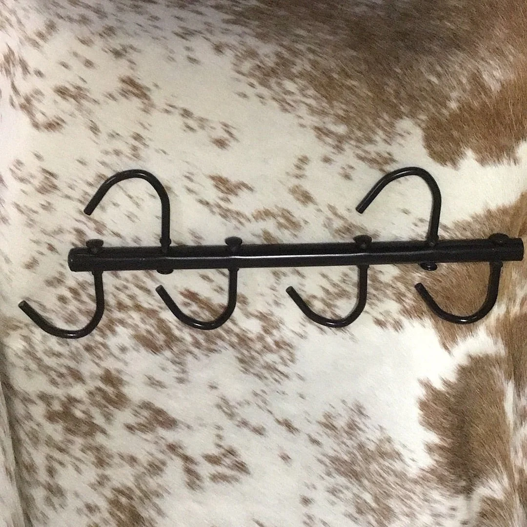 Irvine Steel Tack Rack - 6 Hooks - Image 2