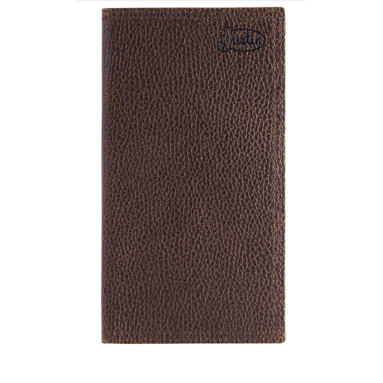 Justin Genuine Leather Rodeo Wallet- Brown Meshtro