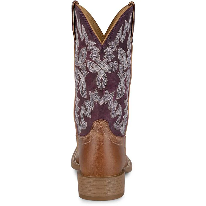 Justin Women's 11"  Ashtyn Western Boot- Chestnut - Image 5